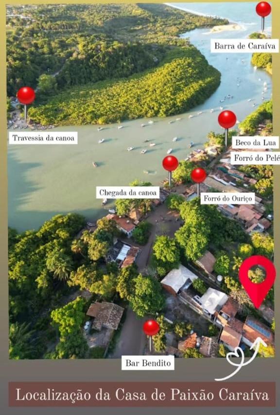 Ostello Casa De Paixao Caraíva Esterno foto